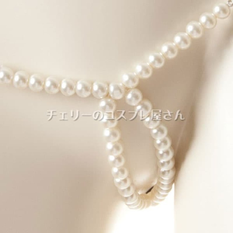 ダブルパール オープンクロッチ Tバック2