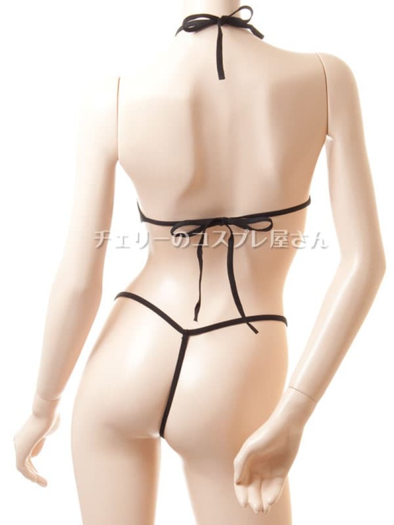 オープンバスト&フロントオープン テディ・黒9