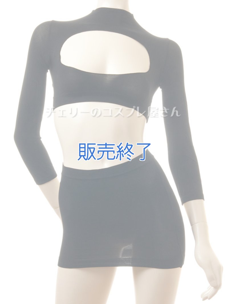 バストもお尻も!フリーダム オープンバスト&オープンクロッチ ツーピースセット5