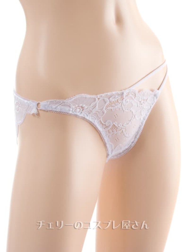 ハーフストリング フルバックショーツ・白7