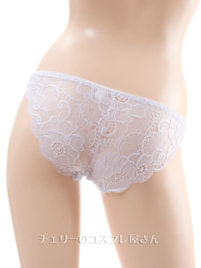 ハーフストリング フルバックショーツ・白8