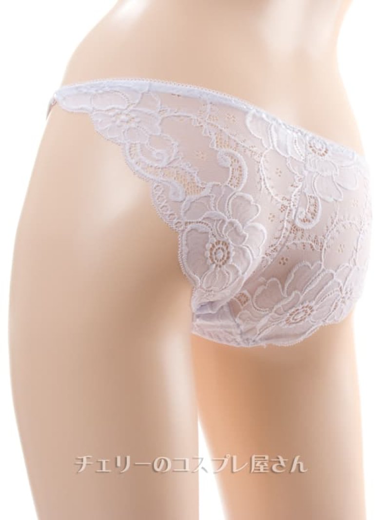 ハーフストリング フルバックショーツ・白9