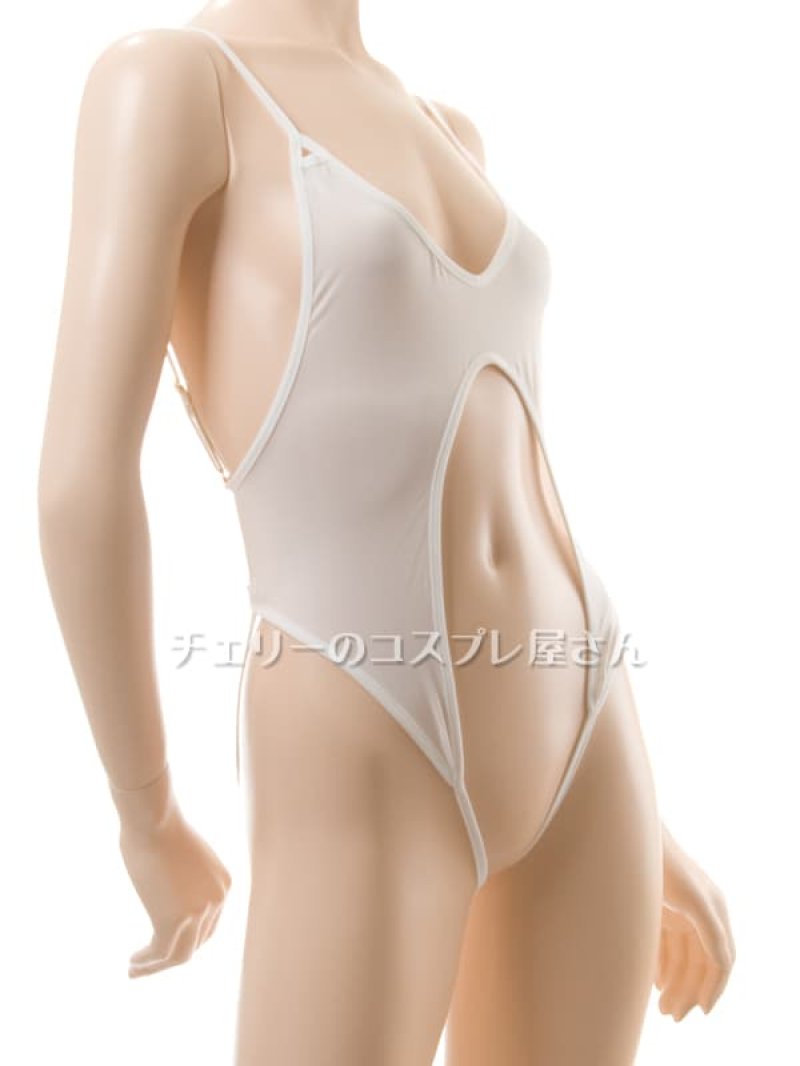 脱いだらすごい！ワイドオープンクロッチのテディセーラー服14