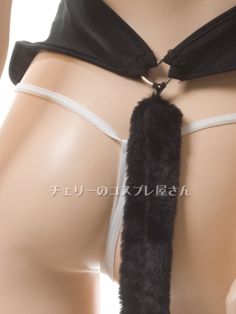 猫耳としっぽで変身!キャット ランジェリーコスチューム16