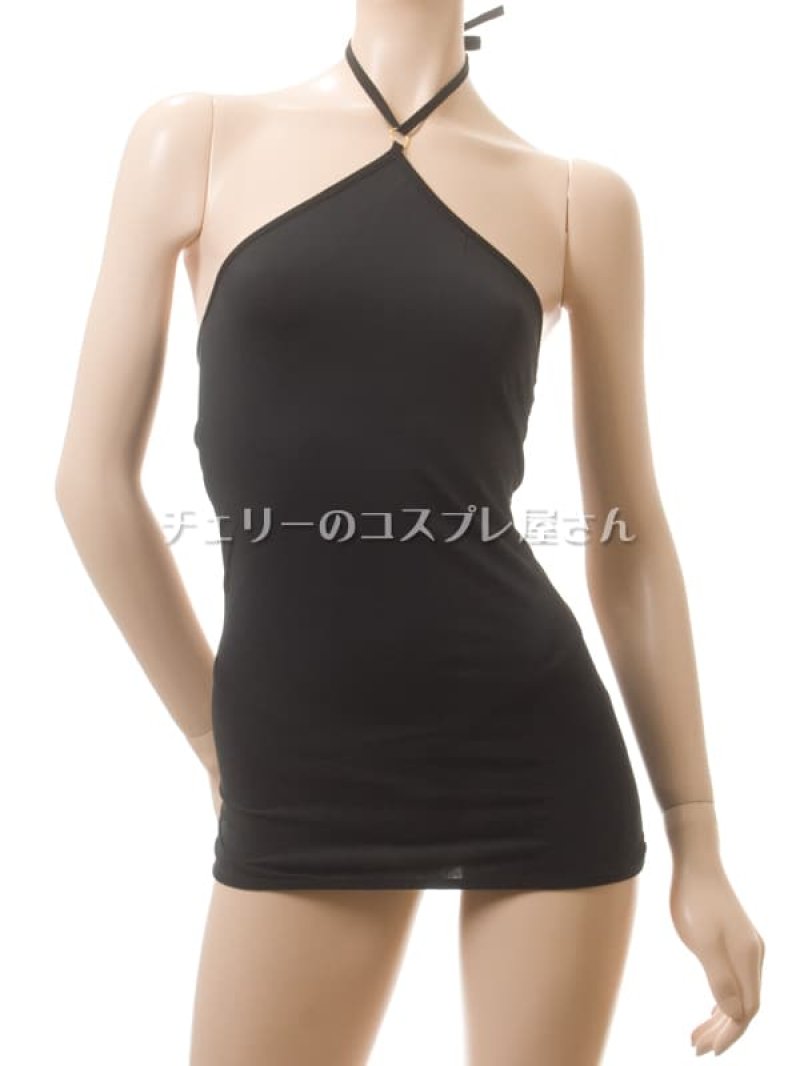 ボディにフィットするオープンヒップ ショートドレス7