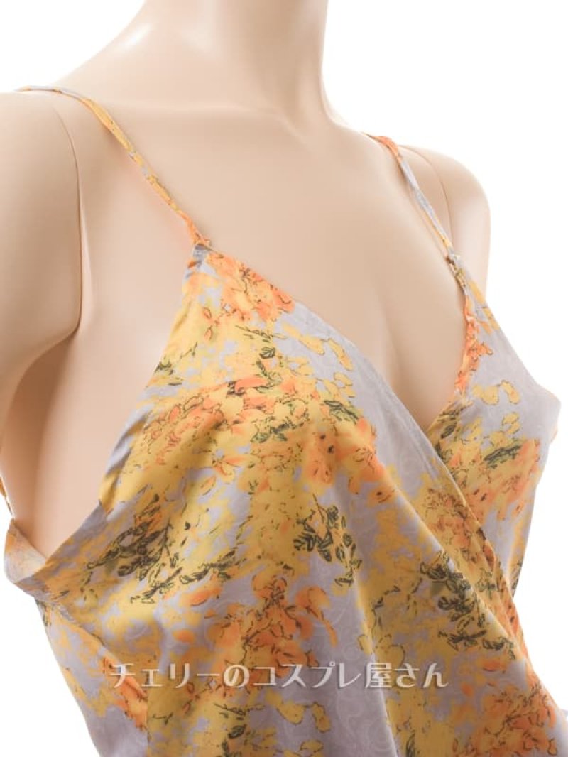 トロピカル ナイトガウン・黄色12