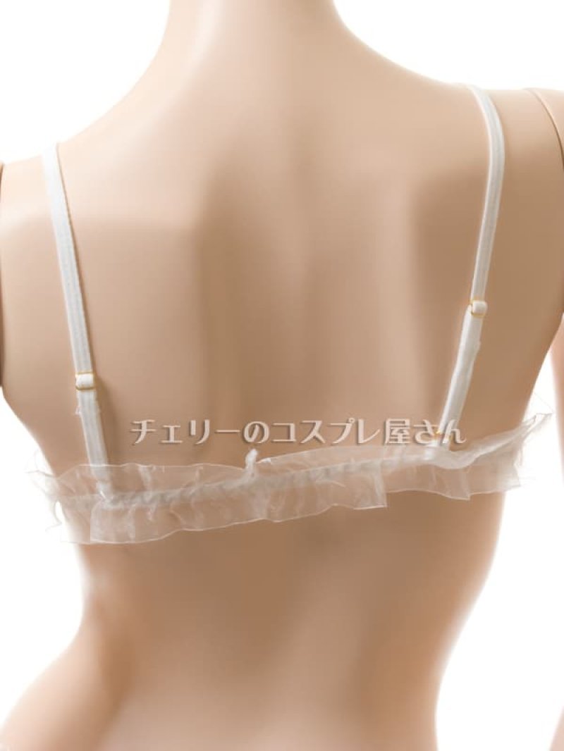 パールビーズブラ＆パールオープンクロッチショーツ・白14