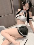 画像2: 2 674・白/黒 (2)